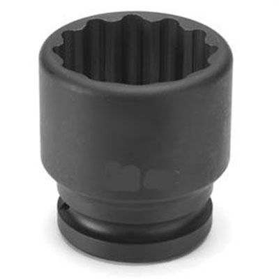 GRE3144R image(0) - Grey Pneumatic 3/4" Drive x 1-3/8" Standard - 12 Point Socket