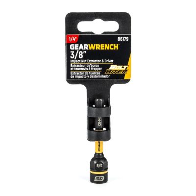 KDT86179 image(0) - GearWrench 3/8 Inch Bolt Biter Nut Extractor & Driver
