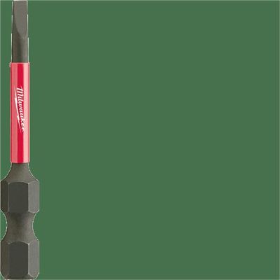 MLW48-32-4155 image(0) - Milwaukee Tool Shockwave 2" Impact Slotted 7/64" Power Bits (25PK)