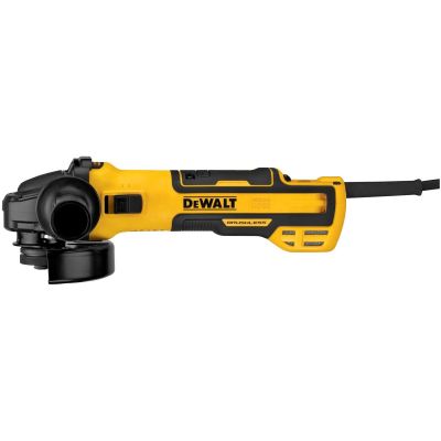 DWTDWE43231VS image(0) - DEWALT 5 in. Brushless Slide Switch Small Angle Grinder with KICKBACK BREAK and Pipeline Cover