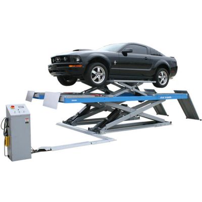 ATEATTD-12AWFSL-N image(0) - Atlas Automotive Equipment 12AWFSL Alignment Scissor Lift with Runway Lifts 12000 lb. Capacity (WILL CALL)