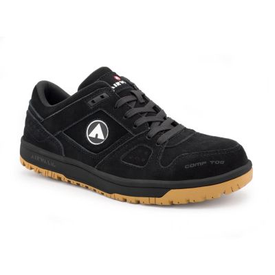 FSIAW6300-9.5M image(0) - AIRWALK MONGO - Men's Low Top Shoe - CT|EH|SR - Black/Gum - Size: 9.5 - D - (Regular)