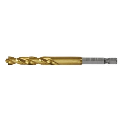 DWTDD5118 image(0) - DEWALT Impact Ready Titanium Nitride Coated Drill Bit, 9/32"