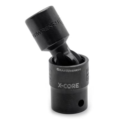KDT84463 image(0) - GearWrench 3/8 Inch Drive 6 Point Standard X-Core Pinless Impact Universal Metric Socket 13mm