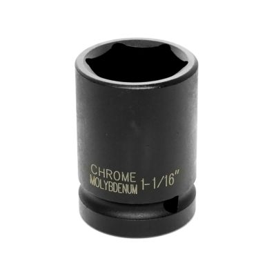 WLMM740-34 image(0) - Wilmar Corp. / Performance Tool 3/4" Drive 1-1/16 6pt Impact Socket