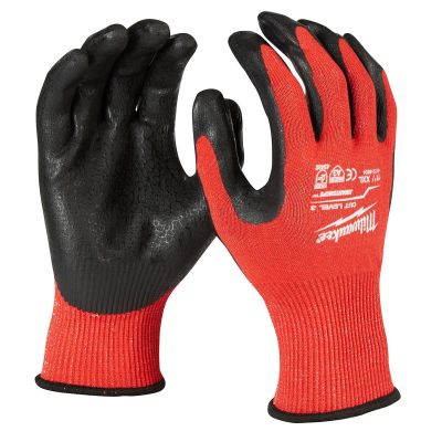 MLW48-22-8934B image(0) - Milwaukee Tool 12 Pk Cut 3 Dipped Gloves - XXL