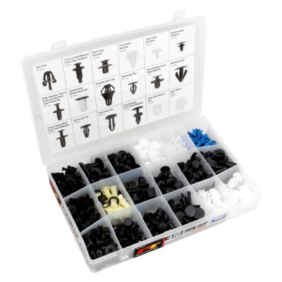 WLMW5244 image(0) - Wilmar Corp. / Performance Tool 418 Piece Honda Trim Clip Assortment
