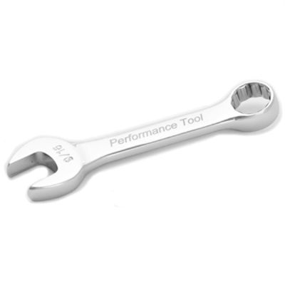 WLMW30518 image(0) - Wilmar Corp. / Performance Tool 9/16" Stubby Combination Wrench