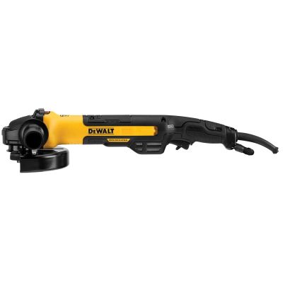 DWTDWE43840CN image(0) - DEWALT 7 in. Brushless Small Angle Grinder, Rat Tail, with KICKBACK BREAK, No Lock, Pipeline Cover