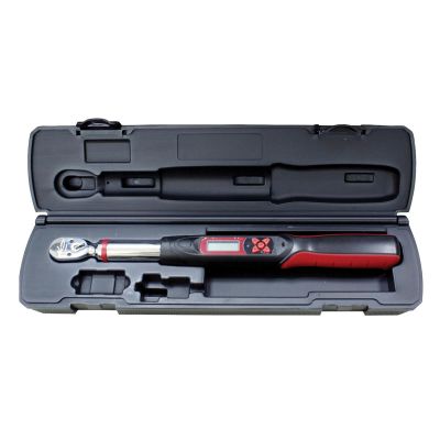 KTI72130 image(0) - K Tool International Torque Wrench Digital 3/8 Inch Drive 10-100 Foot/Pounds