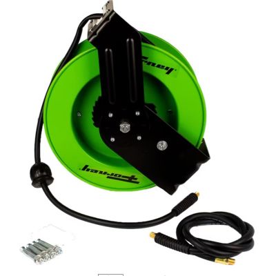 FOR75462 image(0) - Forney Industries Forney 75462 Air Hose Reel with 50ft x 3/8in