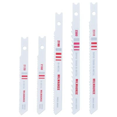 MLW49-22-1168 image(0) - Milwaukee Tool U-Shank Wood and Metal Assortment (5 Pk)