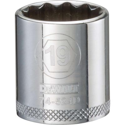 DWTDWMT74524OSP image(0) - DEWALT 001Pc 38Dr Socket-12Pt-19