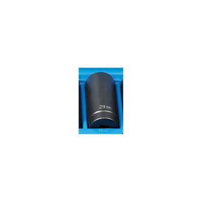 GRE2129MD image(0) - Grey Pneumatic 1/2" Drive x 29mm Deep - 12 Point Socket