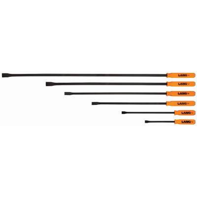 KAS853-6ST image(0) - Lang Tools (Kastar) 6pc Pry Bar Set Sizes consisting of 12", 17", 25", 31". 36" and 45" pry bars