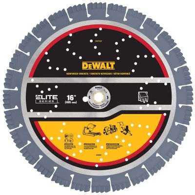DWTDW47637 image(0) - DEWALT XP7 16" Reinforced Concrete Segmented Diamond Blades