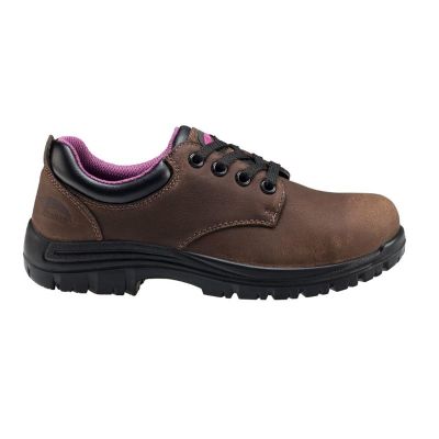 FSIA7165-7.5M image(0) - Avenger Foreman Series - Women's Low Top Shoes - Composite Toe - IC|EH|SR - Brown/Black - Size: 7.5M