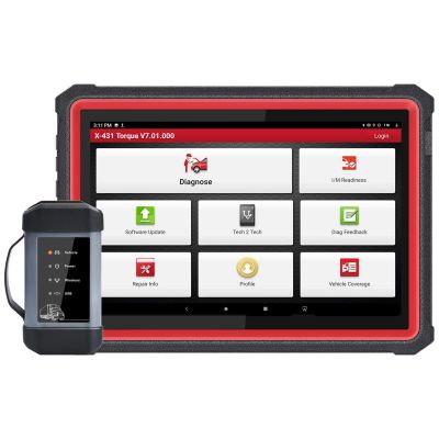 LAUAUTOHDPRO image(0) - Launch Tech USA X-431 Torque Auto HD Professional Diagnostic Tool Includes 2 Yrs of Updates