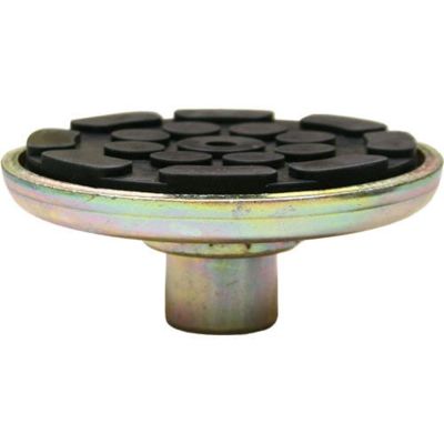 ATEATTDP-Z31B330000 image(0) - Atlas Automotive Equipment Round Lift Adapter with Rubber Pad, 1.5" Peg