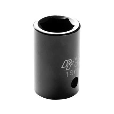 WLMM825 image(0) - Wilmar Corp. / Performance Tool 1/2" Drive 15mm 6pt Impact Socket