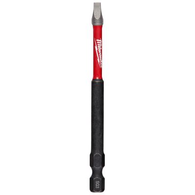 MLW48-32-4796 image(0) - Milwaukee Tool SHOCKWAVE 3-1/2&rdquo; Impact Square Recess #3 Power Bits (Bulk 25)