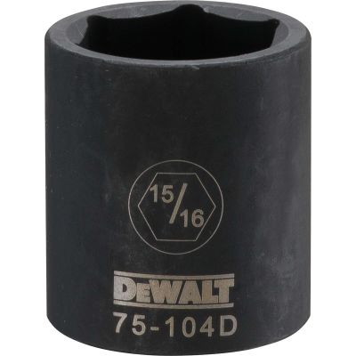 DWTDWMT75104OSP image(0) - DEWALT Dwmt 6Pt 1/2In Dr Im Skt 15/16In SAE