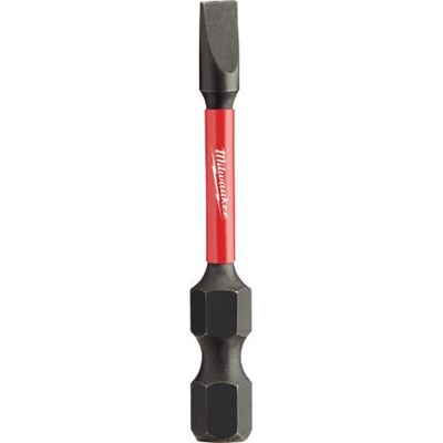 MLW48-32-4156 image(0) - Milwaukee Tool Shockwave 2" Impact Slotted 1/8" Power Bits (25PK)