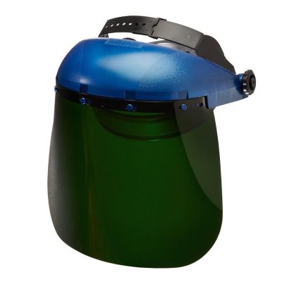 SRWS39150 image(0) - Sellstrom Face Shield - 390 Series - 8" x 12" x 0.040" Window - Shade 5 IR - Ratcheting Headgear - Single Crown