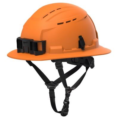 MLW48-73-1688 image(0) - Milwaukee Tool BOLT Orange Full Brim Vented Safety Helmet &hyphen; Type 2, Class C