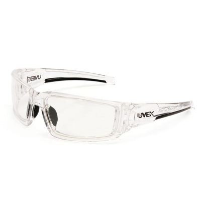 UVXS2970HS image(0) - Uvex Hypershock Safety Glasses, Clear Frame with Clear Lens & HydroShield Anti-Fog Coating - S2970HS