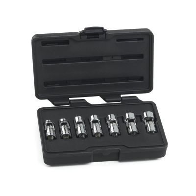KDT80564 image(0) - GearWrench 7 Piece 3/8 Inch Drive 6 Point Flex SAE Socket Set