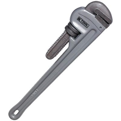 KTI49118 image(0) - K Tool International Pipe Wrench 18 Inch Aluminum
