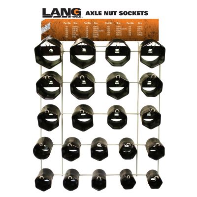 KAS1291 image(0) - Lang Tools (Kastar) 22PC Axle Nut Display
