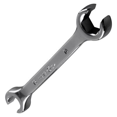 KTI44913 image(0) - K Tool International Wrench Flare Nut 13mm x 14mm 5 Point