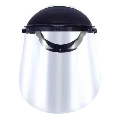 SRW14955 image(0) - Jackson Safety Face Shield - ANTHEM Series - 9" x 15.5" x 0.40" Window - Clear - Ratcheting Headgear