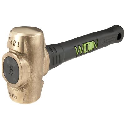 WIL90412 image(0) - Wilton 4 Lb Head, 12" B.A.S.H Brass Hammer