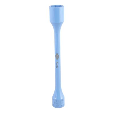 INT40222 image(0) - American Forge & Foundry Torque Limiting Socket - 1/2" Drive - 21mm - 100 Ft/Lbs - Sky Blue