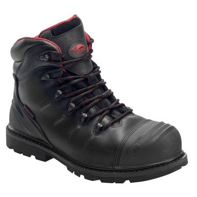 FSIA7547-9.5-4E image(0) - Avenger Hammer Series - Men's Boots - Carbon Nano-Fiber Toe - IC|EH|SR|PR - Black/Black - Size: 9.5XW