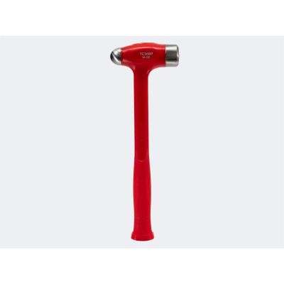 TRUTC36BP image(0) - Trusty Cook Inc. 36 oz Ball Peen Dead Blow Hammer - Model TC36BP - Red