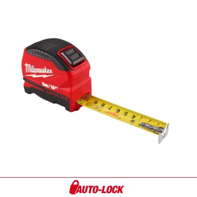 MLW48-22-1817 image(0) - Milwaukee Tool 5m/16ft Auto-Lock Tape Measure