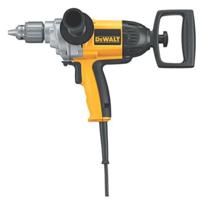 DWTDW130V image(0) - DeWalt Electric Drill, Spade Handle, 1/2-in., 9-amp