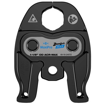 MLW49-16-2457Z image(0) - Milwaukee Tool 1-1/8 Inch ZoomLock® MAX Press Jaw for M12 FORCE LOGIC Press Tools