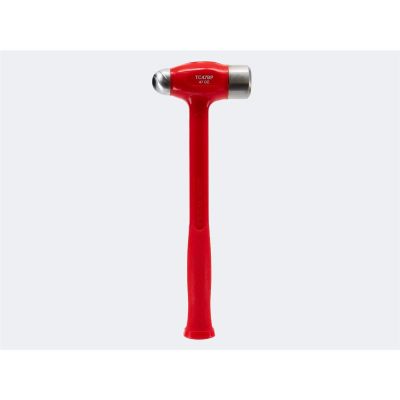 TRUTC47BP image(0) - Trusty Cook Inc. 47 oz Ball Peen Dead Blow Hammer - Model TC47BP - Red