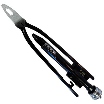 KTI59000 image(0) - K Tool International Pliers Auto Return Wire Twister 9 Inch
