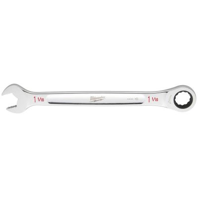 MLW45-96-9234 image(0) - Milwaukee Tool 1-1/16" Ratcheting Combination Wrench