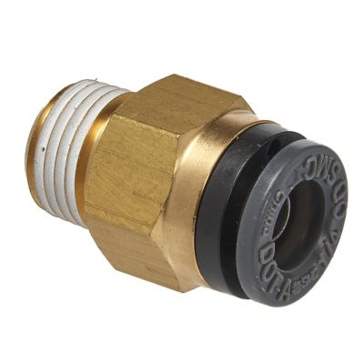 SRRABM220 image(0) - S.U.R.&R. STRAIGHT MALE CONNECTOR 1/4" TUBE X 1/8" NPT (2)