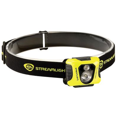 STL61420 image(0) - Streamlight Enduro Pro - Includes (3) "AAA" Alkaline Batteries, Elastic Headstrap - Clam - Yellow