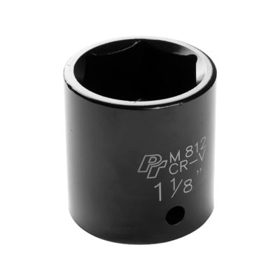 WLMM812 image(0) - Wilmar Corp. / Performance Tool 1/2" Drive 1-1/8" 6pt Impact Socket