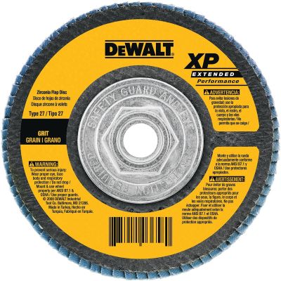 DWTDW8337 image(0) - DEWALT 4-1/2-Inch By 5/8-Inch-11 24G Type 29 Hp Flap Disc