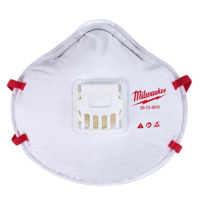MLW48-73-4011 image(0) - Milwaukee Tool N95 Valved Respirator